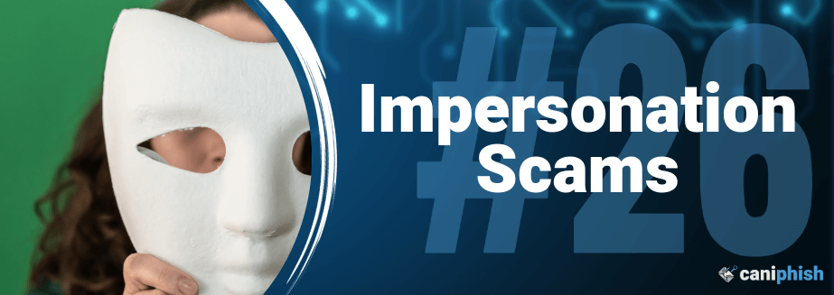 Image depicting a training topic covering imperesonation scams