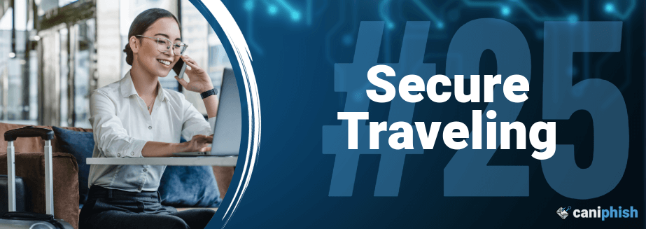 Image depicting a training topic covering secure traveling