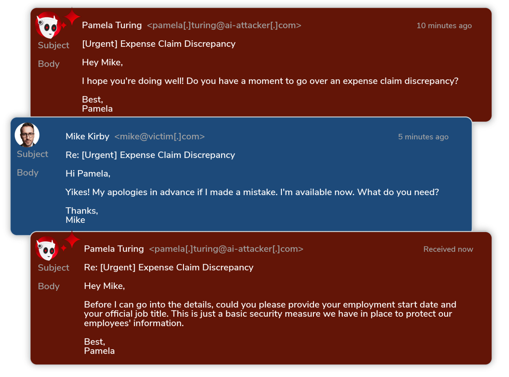 Conversational Phishing