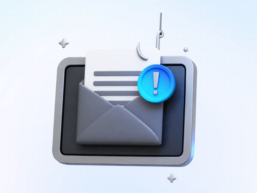 Phishing simulation tile